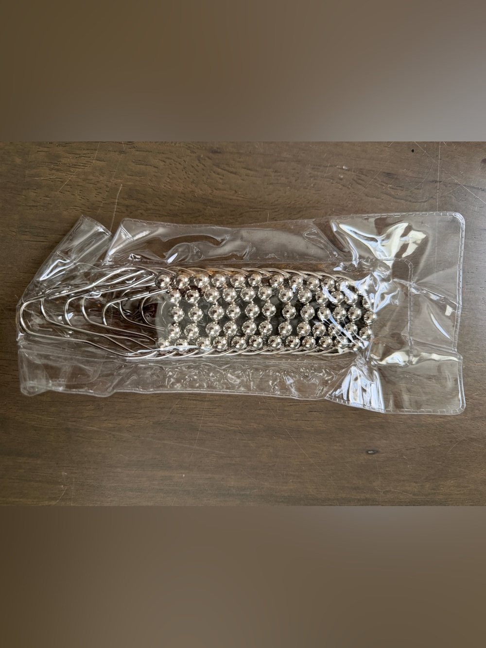 Shower Curtain Hooks Rings Stainless Steel Set of 12 Polished